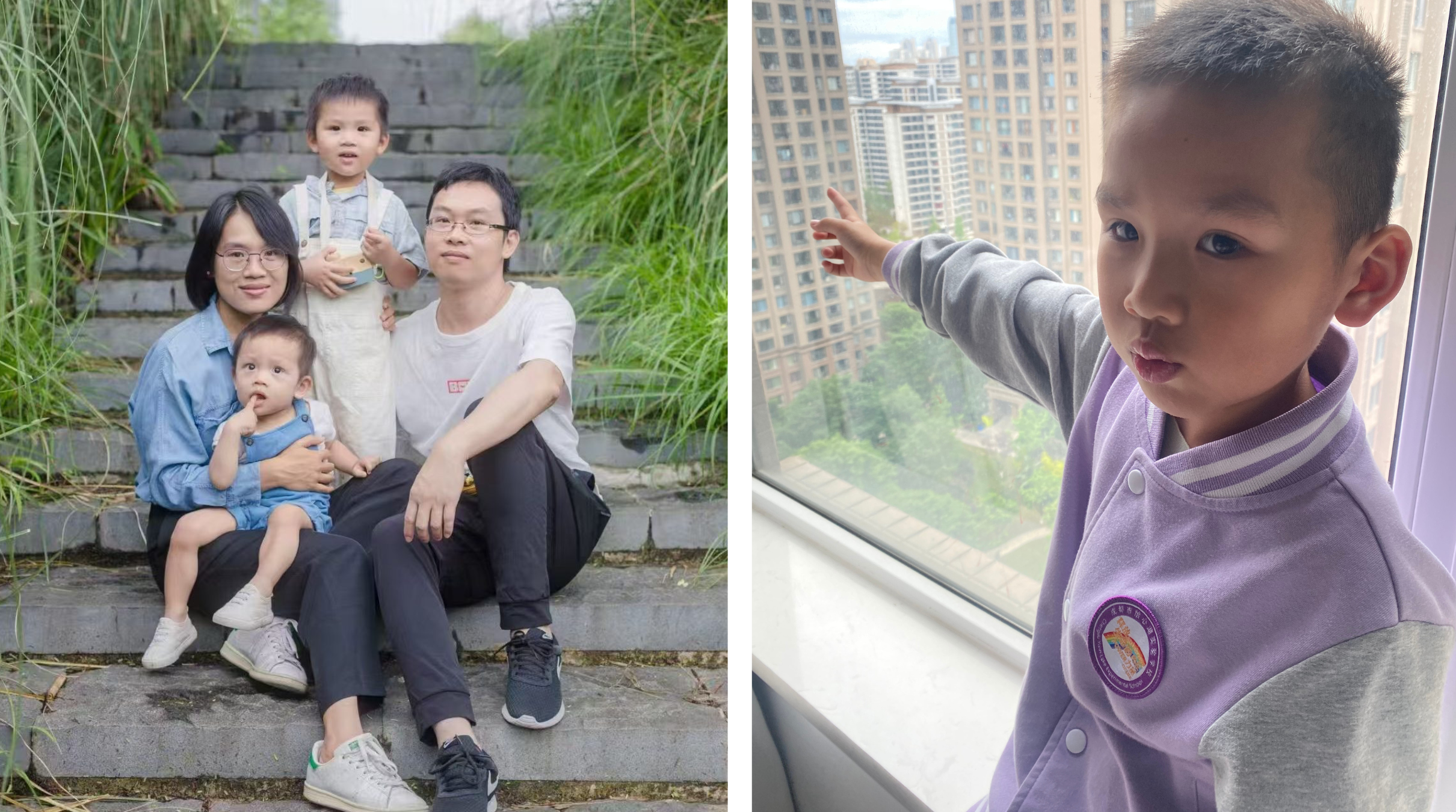 ChunJuan and his family